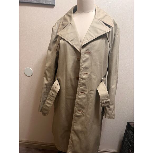 Baracuta Classic Long Trench Coat Size L - Picture 8 of 13